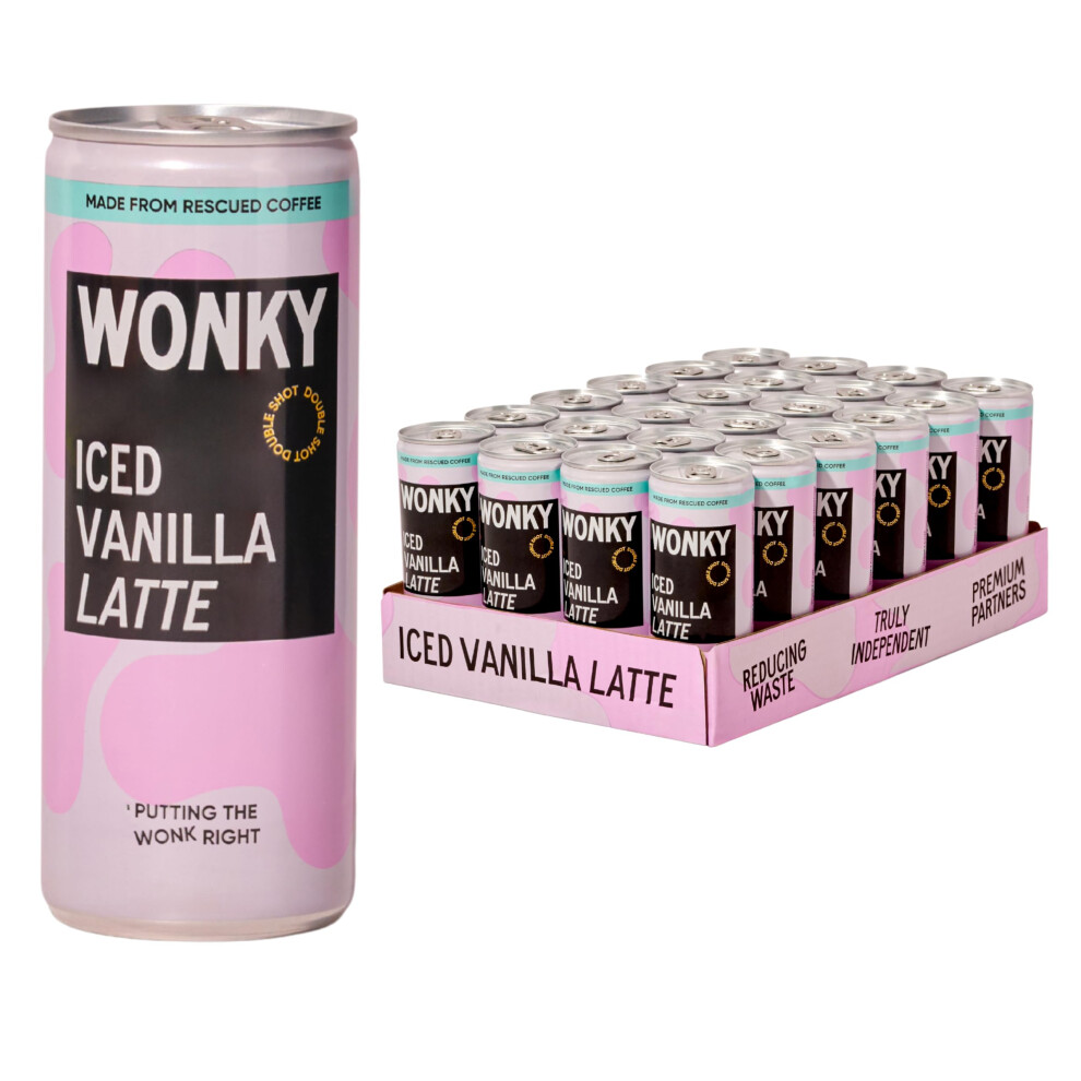 Wonky Coffee Wonky Iced Vanilla Latte - Sustainable 24