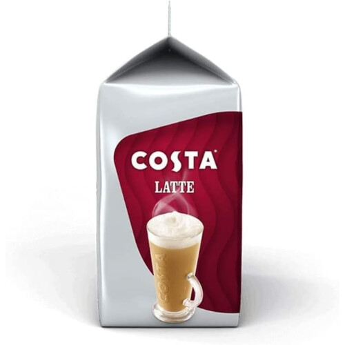 Tassimo Tassimo Costa Latte Coffee Pods x8 (Pack 2