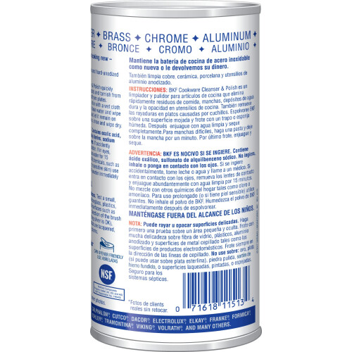 Servaas Lans Bar Keepers Friend Cookware Cleaner，12 2
