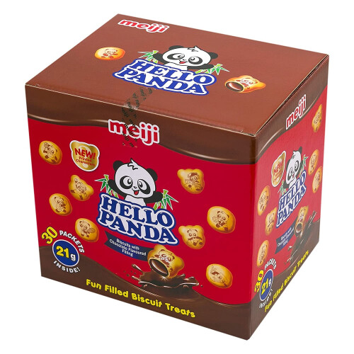 Meiji Biscuit Hello Panda Snacks Chocolate, 630