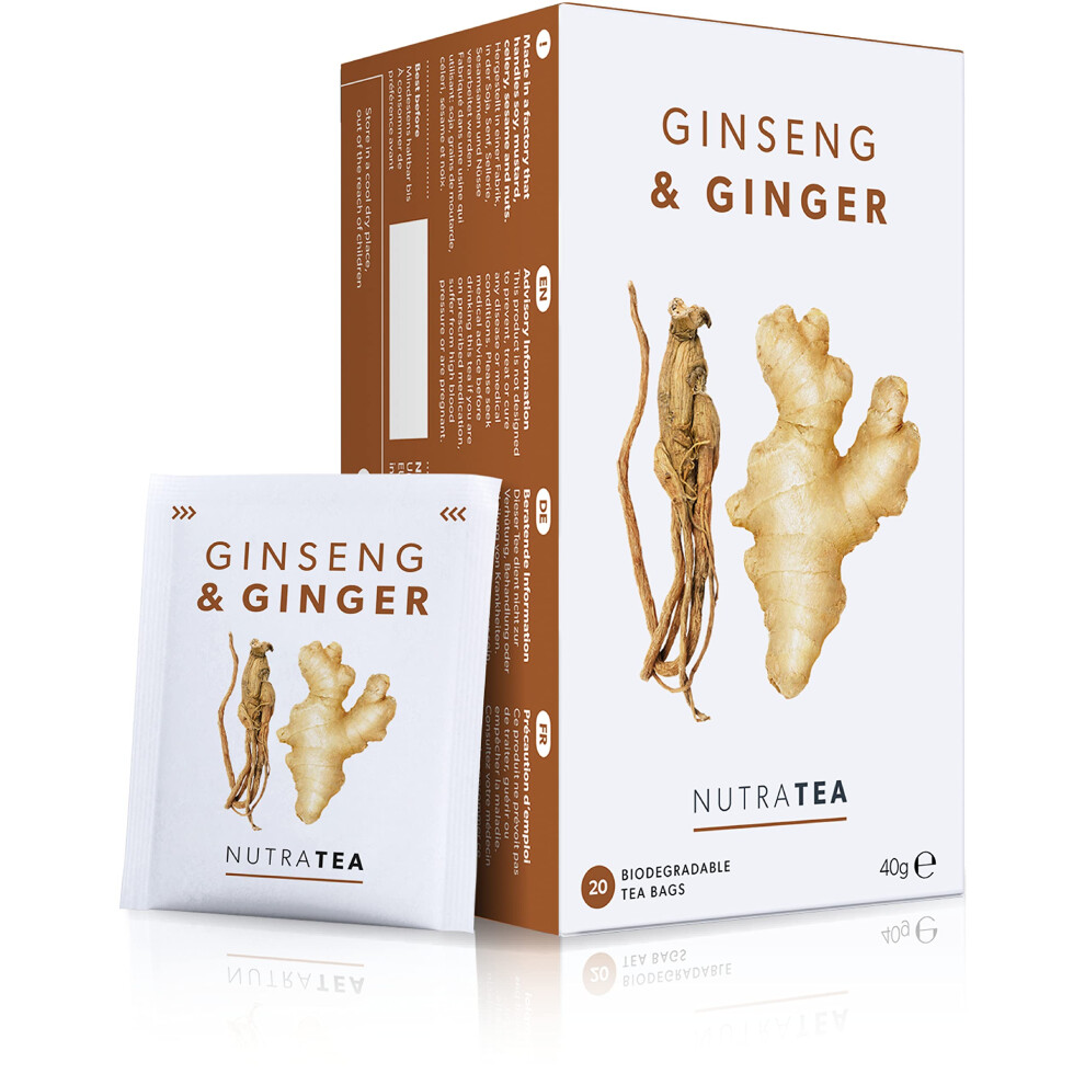 Nutra Tea Ginger & Ginseng Tea |