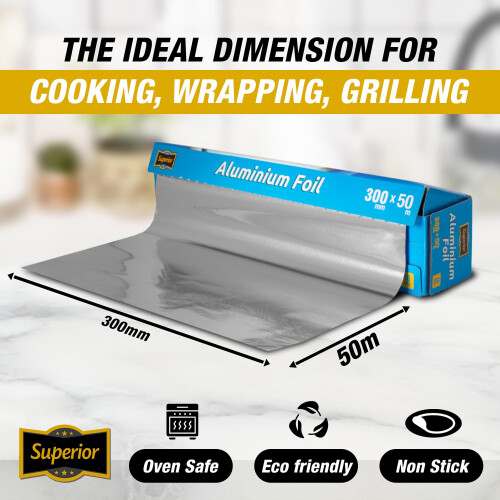 Superior Heavy Duty Kitchen Foil - 30cm 1