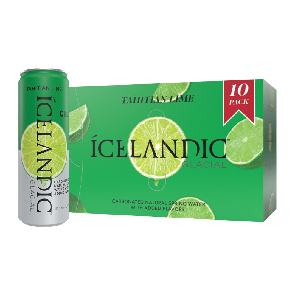 Icelandic Glacial Sparkling Water, Tahitian Lime, 330