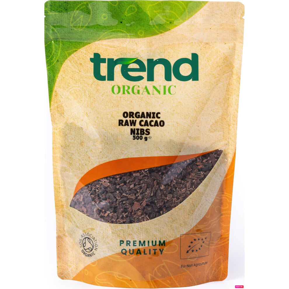 Trend Organic Raw Cacao Nibs, 500G