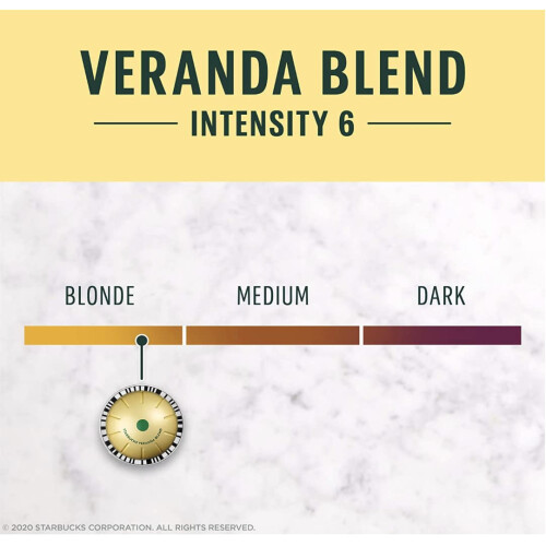 Starbucks STARBUCKS Nespresso Vertuo Capsules - Veranda Blend 2