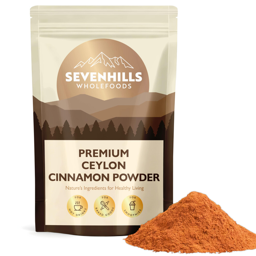 Sevenhills Wholefoods Premium Cinnamon Powder (True Ceylon)