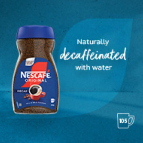 Nescafe NESCAFÉ Original Decaf Instant Coffee 100g, Rich 2