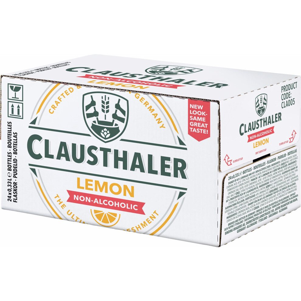 Clausthaler Lemon Alcohol Free Beer - Case
