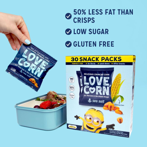 LOVE CORN Sea Salt Limited Edition Minions 1