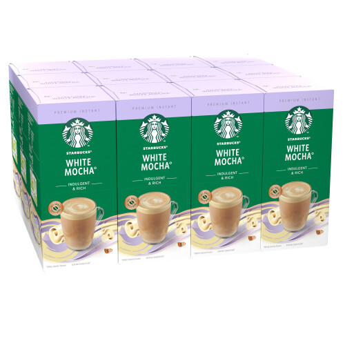 Starbucks STARBUCKS White Mocha Premium Mix Instant Coffee