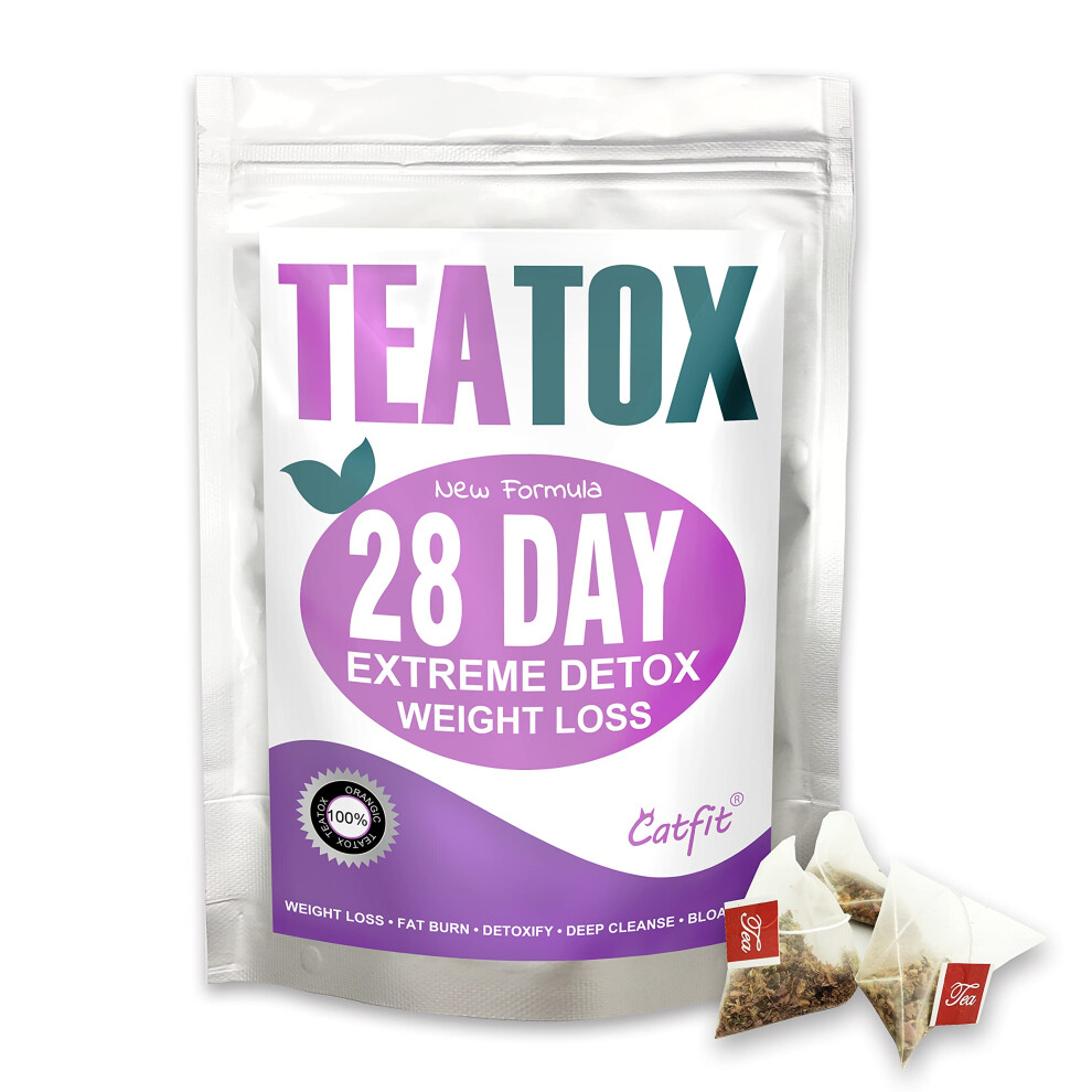 Catfit Detox Weight Loss Tea Herbal Tea,