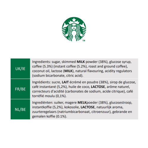 Starbucks STARBUCKS White Mocha Premium Mix Instant Coffee 1