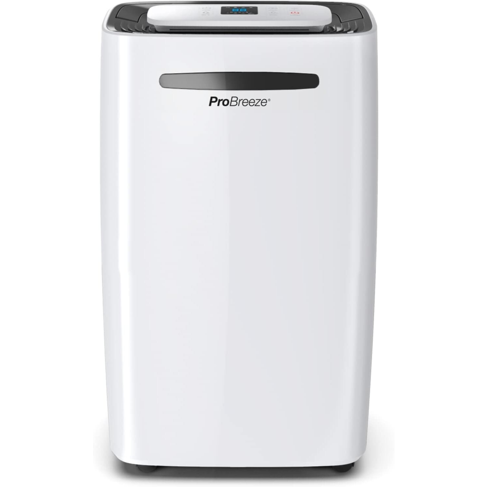 Pro Breeze 20Lday Dehumidifier For Home Digital Display Continuous Drainage