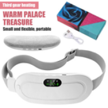UK Electric Heating Menstrual Heat Pad Belt Abdominal Period Pain Relief Massage