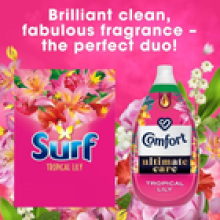 Surf 1.15 kg Tropical Lily Washing Powder Joy-Infused Fragrance with Natural