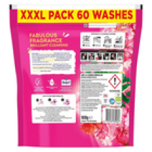 Surf Tropical Lily Wash Pods Laundry Detergent Washing Tablet Pack 2x60 Capsules