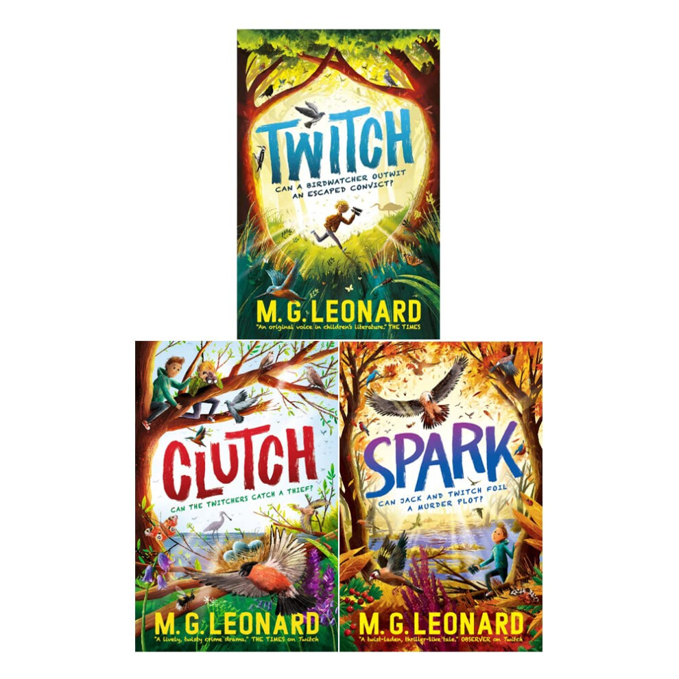  - M. G. Leonard The Twitcher Series Collection 3 Book Set Inc ClutchSpark & Twitch - Image 8