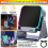 Mini Induction Speaker w Phone Stand 5 in 1 Wireless Induction Bluetooth Audio 3