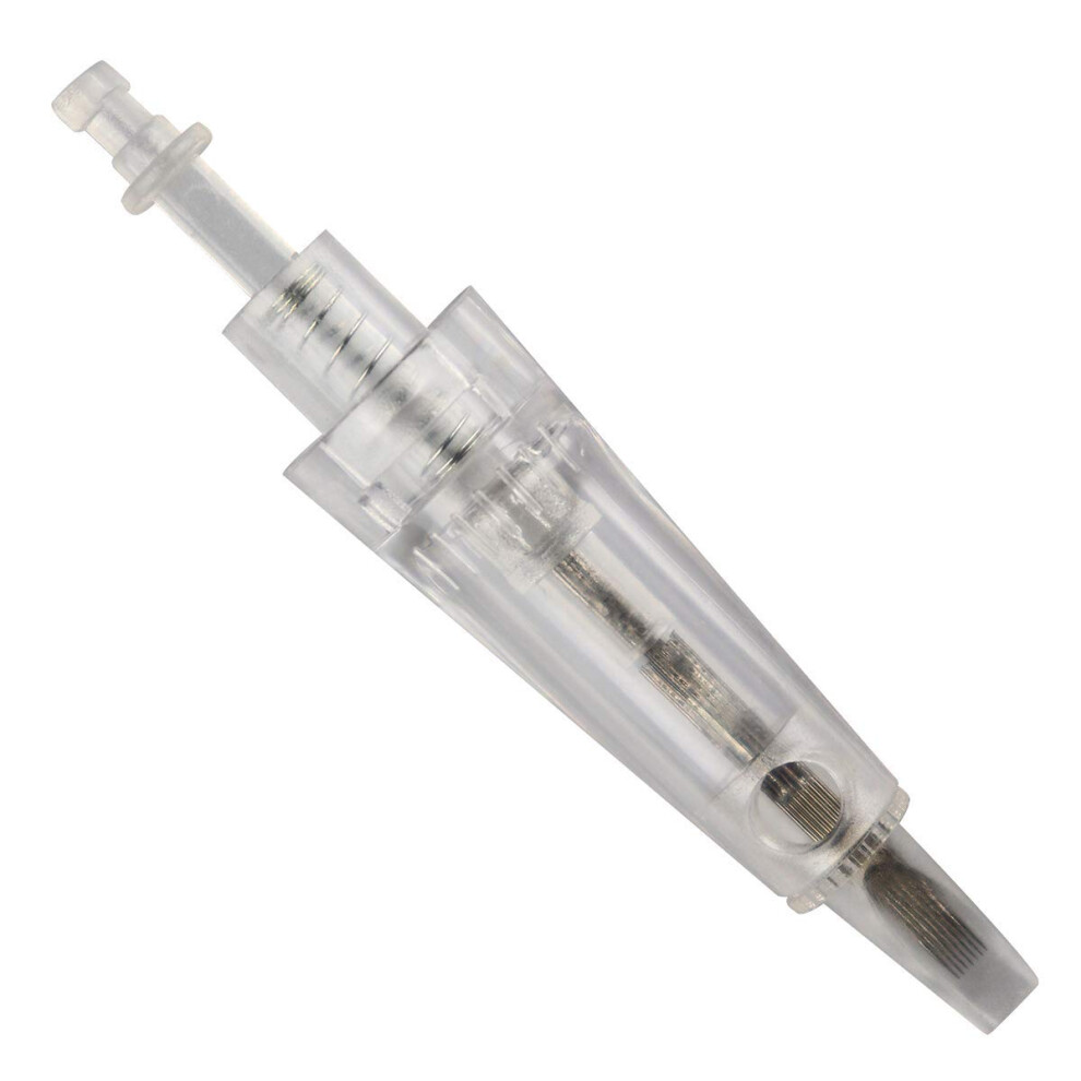 Rasmet 20 Pcs Bayonet Permanent Makeup Cartridges Tattoo Needles Disposable For Eyebrow Tattoo Machine D1p/1P/2P/3P/5P/3F/5F/7F (7F)