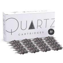 Peak - Quartz Cartridge Tattoo Needles - 1209RL - Single-Use Cartridges for Safe Professional Tattooing, Disposable & Sterile Tattoo Supplies (Box of