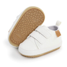 Baby Walking Shoes AntiSkid Soft Sole Toddler Sneakers 612 Months White