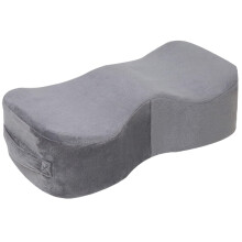 Chair Post Surgery Butt Lift Pillow, Resilience Foam Seat Cushion With Handle, Detachable Grey Pillow