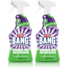 Cillit Bang Burnt On Degreaser l Removes Food Stains, Dirt & Grease l Size: 750ml | Pack of 2 | 2 x 750ml