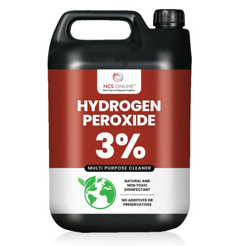 Hydrogen Peroxide 3% Food Grade 5 Litre - Pure and Unstabilised