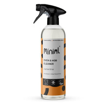 Miniml Oven & Hob Cleaner Spray, 750ml - Clementine Citrus Scent, Powerful Grease & Grime Remover, Solvent-Free, Cruelty-Free, Vegan, Natural &