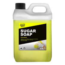 One Chem Professional Sugar Soap Concentrate, 2.5 Litre, Walls, Grease, Grime, Dirt and Stain Remover, Kitchen Degreaser, Versatile Cleaner