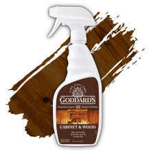 Goddard's Cabinet & Wood Cleaner Spray ? 680ml ? Cleans, Shines, Restores & Protects ? Furniture Polish with Lemon Oil & Beeswax for Cabinets, Tables,