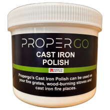 PROPERGO 500ML Stove Restorer ? Restores Natural Matt Black Colour Polish Paste
