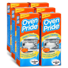 6 x Oven Pride | Oven Cleaner - 500ml Complete Oven Cleaning Kit with Safety Gloves & Cleaning Bag - Cleans First Time - Oven Cleaner Heavy Duty -