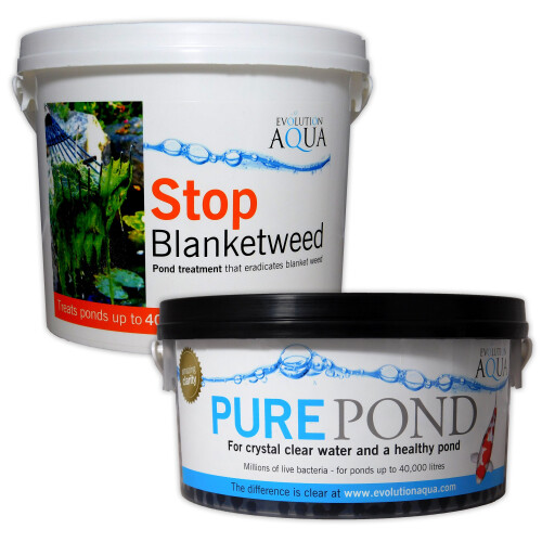 Evolution Aqua Evolution Aqua Stop Blanket 4kg & Pure Pond 2L