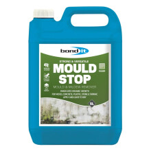 Bond It MOULD STOP ? 5L | Powerful Mould ? Mildew & Algae Remover | Professional Organic Growth Cleaner for Indoor & Outdoor Use | No Bleach ? No