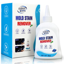 Mould Stain Remover Gel 230 ml, Household Grout Surface Cleaner, Cleaning Gel for Washing Machine, Refrigerator Strips, Tiles, Bathroom Kitchen Sinks,