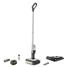 K?rcher Hard Floor Cleaner FC 2-4 Battery Set, Cordless Floor Cleaner with Microfiber Roller, Battery Runtime: approx. 20 min, Performance per Battery