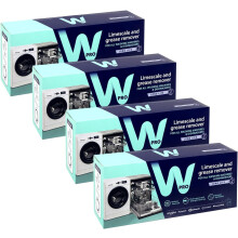 Wpro Universal Washing Machine & Dishwasher Descaler & Grease Remover (48 x 50g Sachets)