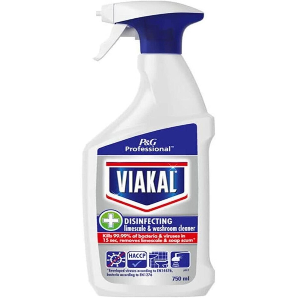 Viakal Limescale Remover Spray, 750Ml