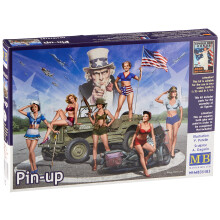 Masterbox 1:35 Pin-Up, Model Kit, MAS35183