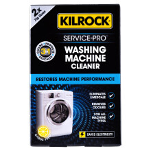 Kilrock Service Pro Washing Machine Cleaner 2x 75g - Helps Prevent Breakdowns - Removes Odours - For All Machine Types, Restores Machine Performance