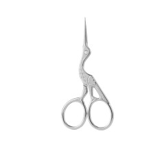 Vintage Stainless Steel Multipurpose Scissors with Ergonomic Grip for Grooming and Sewing – Silver