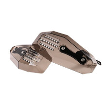 Motorcycle Hand Guards Universal Fit Dirt Bike PC Material Windproof Brown