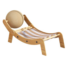 Scratching and Rest Area for Cats Inclined Plane Toy Rolling Ball Tray Playground for Exercise, Medium Size, Durable