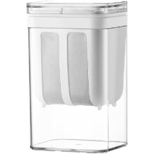 Greek Yogurt Strainer with Lid 1100ml Fine Mesh Yogurt Maker for Cheese and Nut Milk