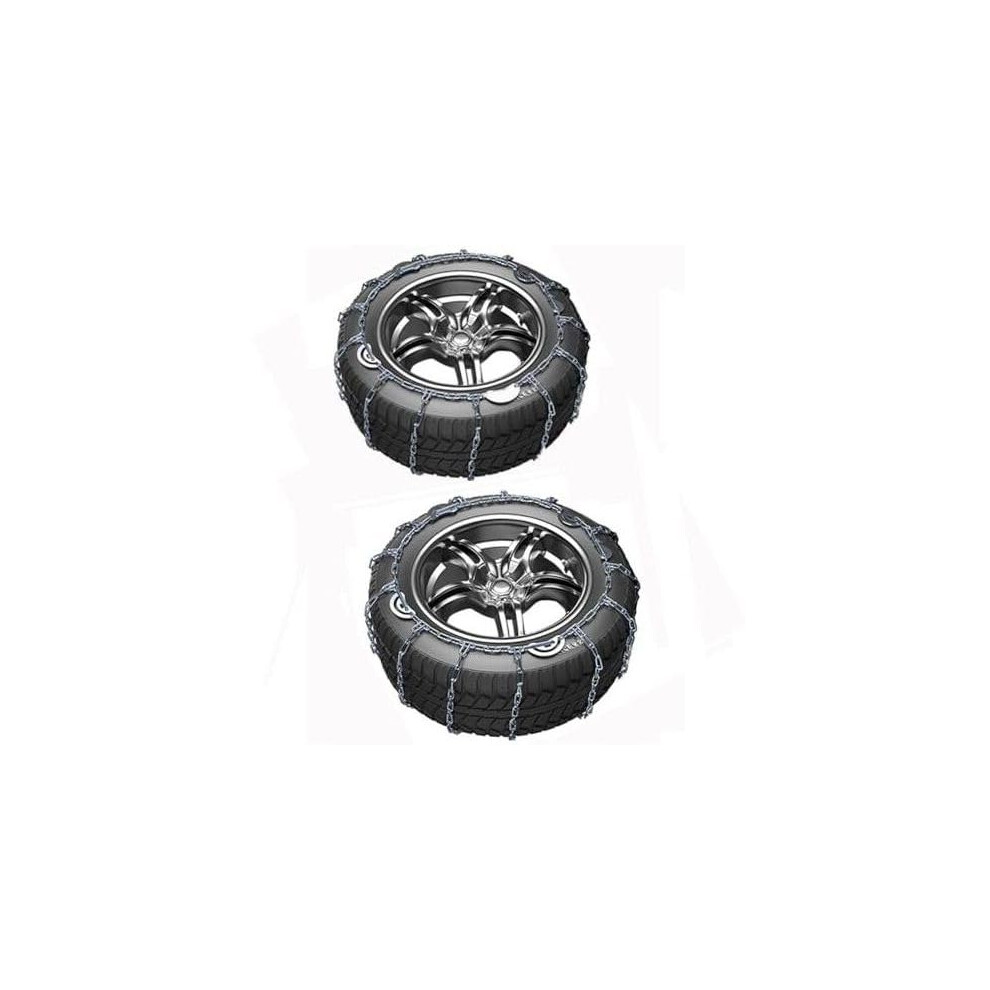 Snow Chains For Cars 165/70R13 Antiskid Durable Manganese Steel Quick Install Winter Traction 9164114385451