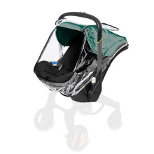 iNszkoos Baby Stroller Rain Cover Compatible with Doona Stroller & Catseat, Stroller Carrier Travel Raincover Accessory, Infant Pushchair Buggy Venti