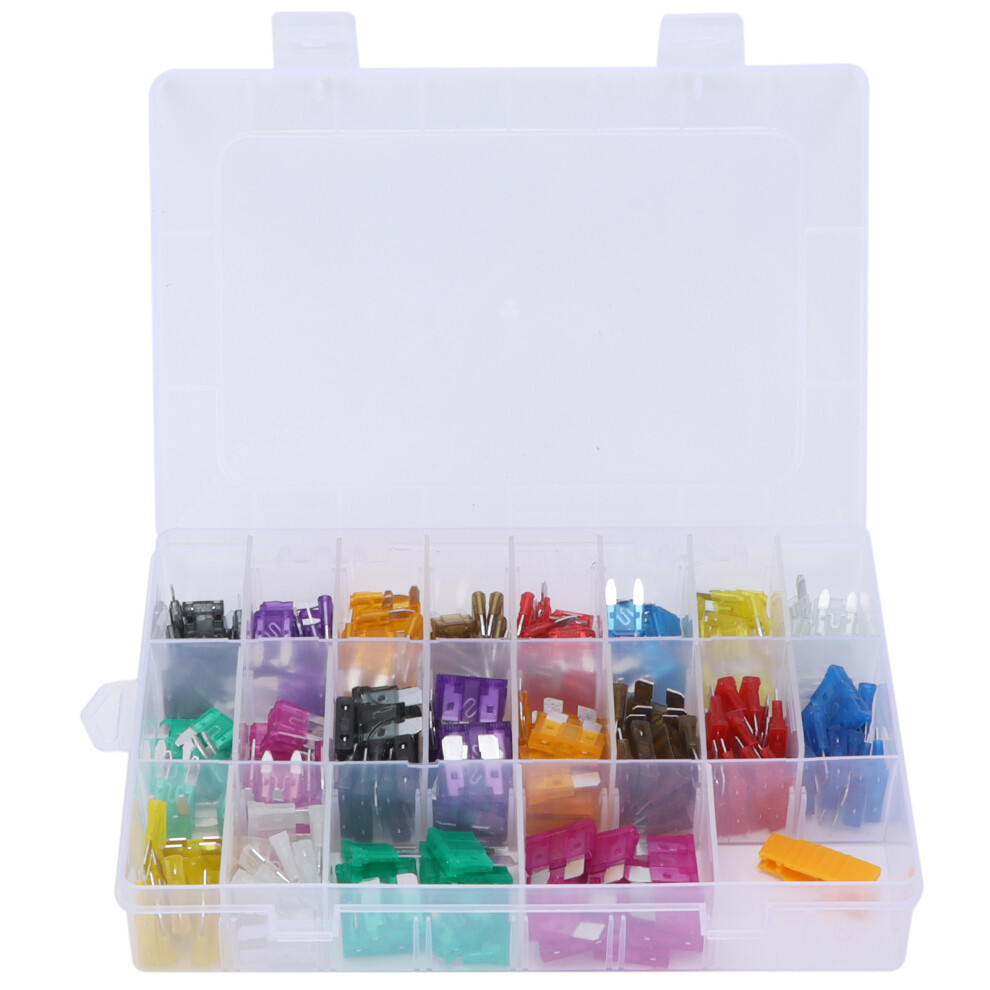 220Pcs Blade Fuse Assortment Small Medium Sizes 2-35Amp For Cars Trucks 3481382467228