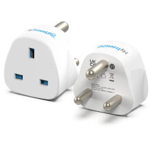 MyTravelPal UK To South Africa Plug Adapter (2 Pac