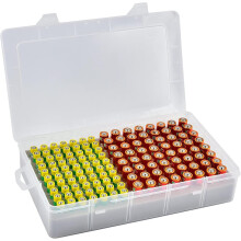 Xuerdon Battery Storage Organizer Case, Battery Va